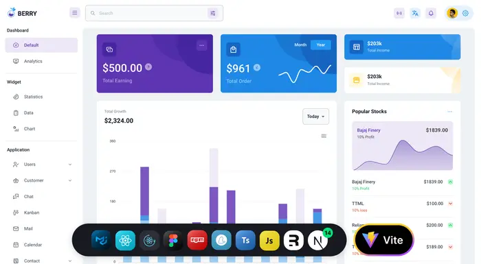 Berry Dashboard