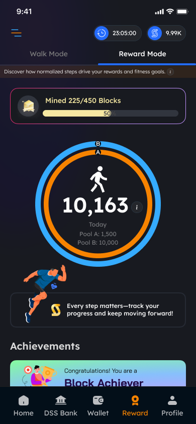 StepsStamp App